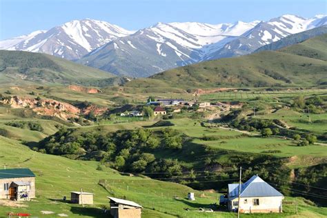 kazakhstan village.